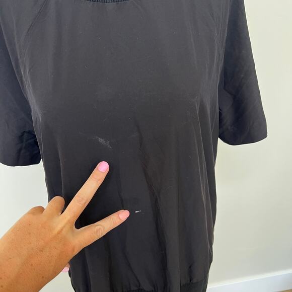 ATHLETA Women's Zephyr Tee Size M In Black - Picture 5 of 9